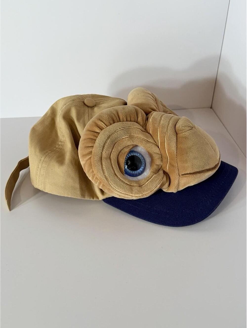 Universal Studios ET The Extraterrestrial Plush Cap Hat Exclusive - Picture 3 of 9